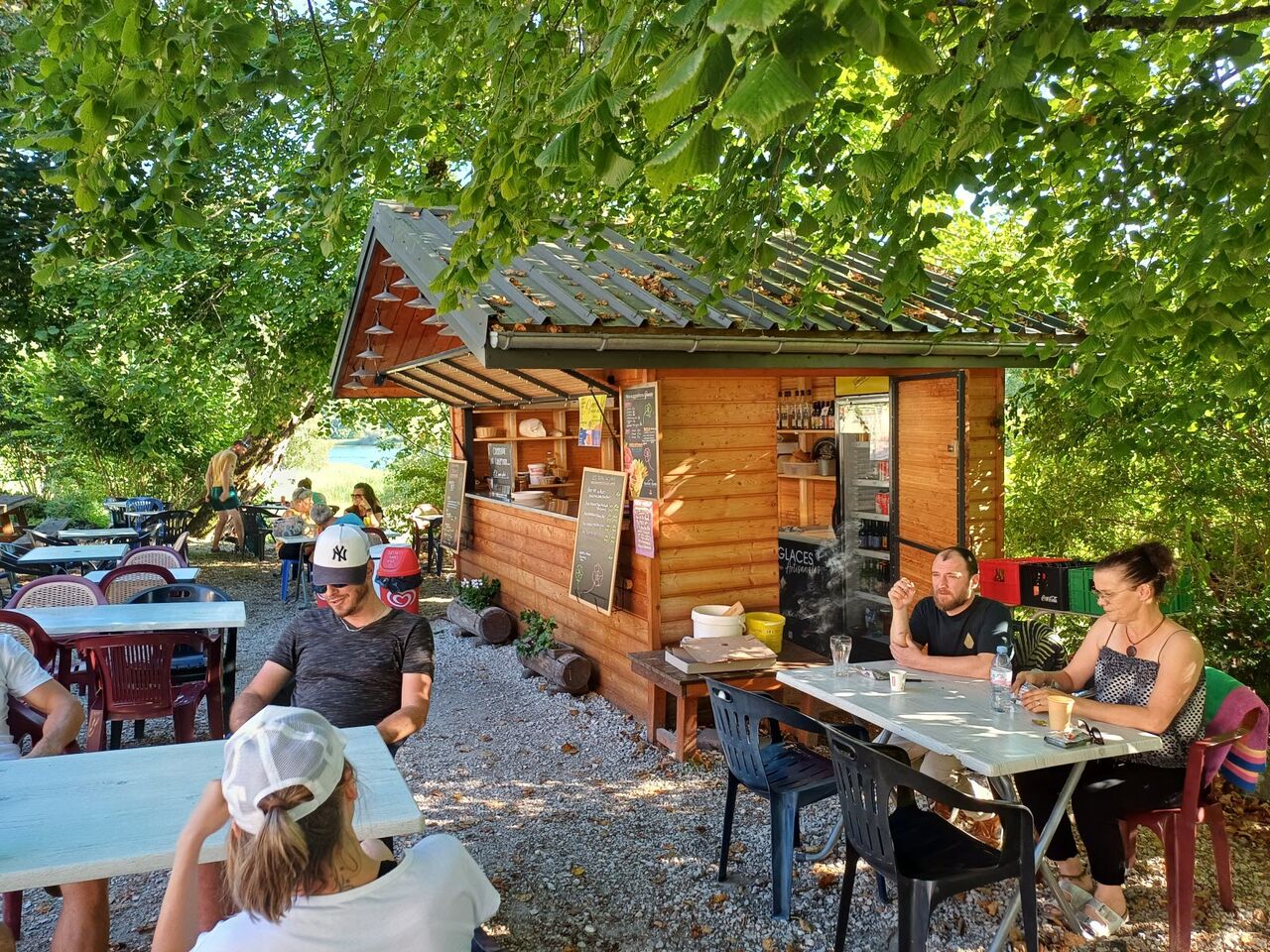 L'Auberge du Lac de La Thuile - La buvette